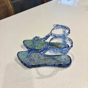 Disney Elsa Jelly Sandals Size 12